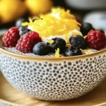 Köstlicher Himbeer-Chia-Pudding für jeden Tag