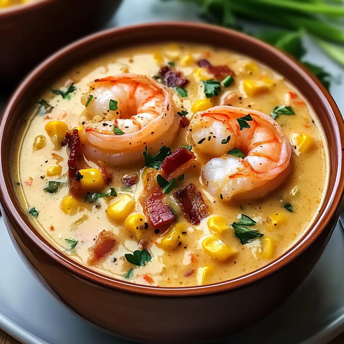 Louisiana Shrimp and Corn Bisque Recipe wlgm8e