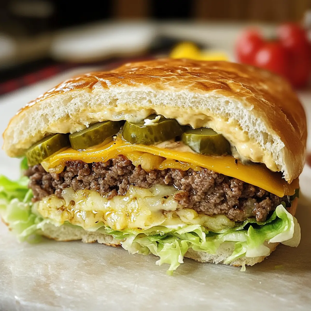 Low Carb Big Mac Rolle idw6wn