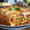 Niedrig-Kohlenhydrat Zucchini Lasagne