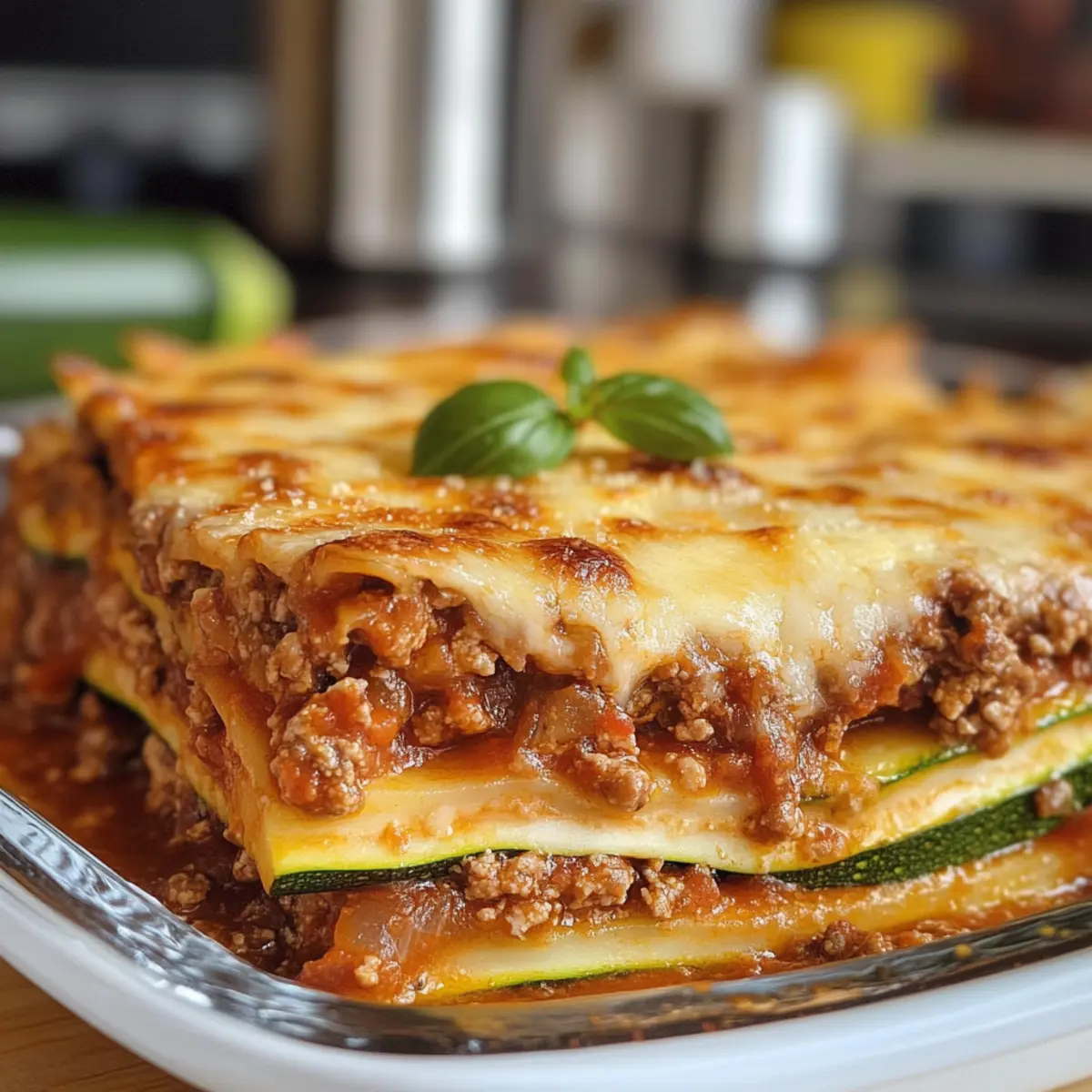 Low Carb Zucchini Lasagne kgwj1c