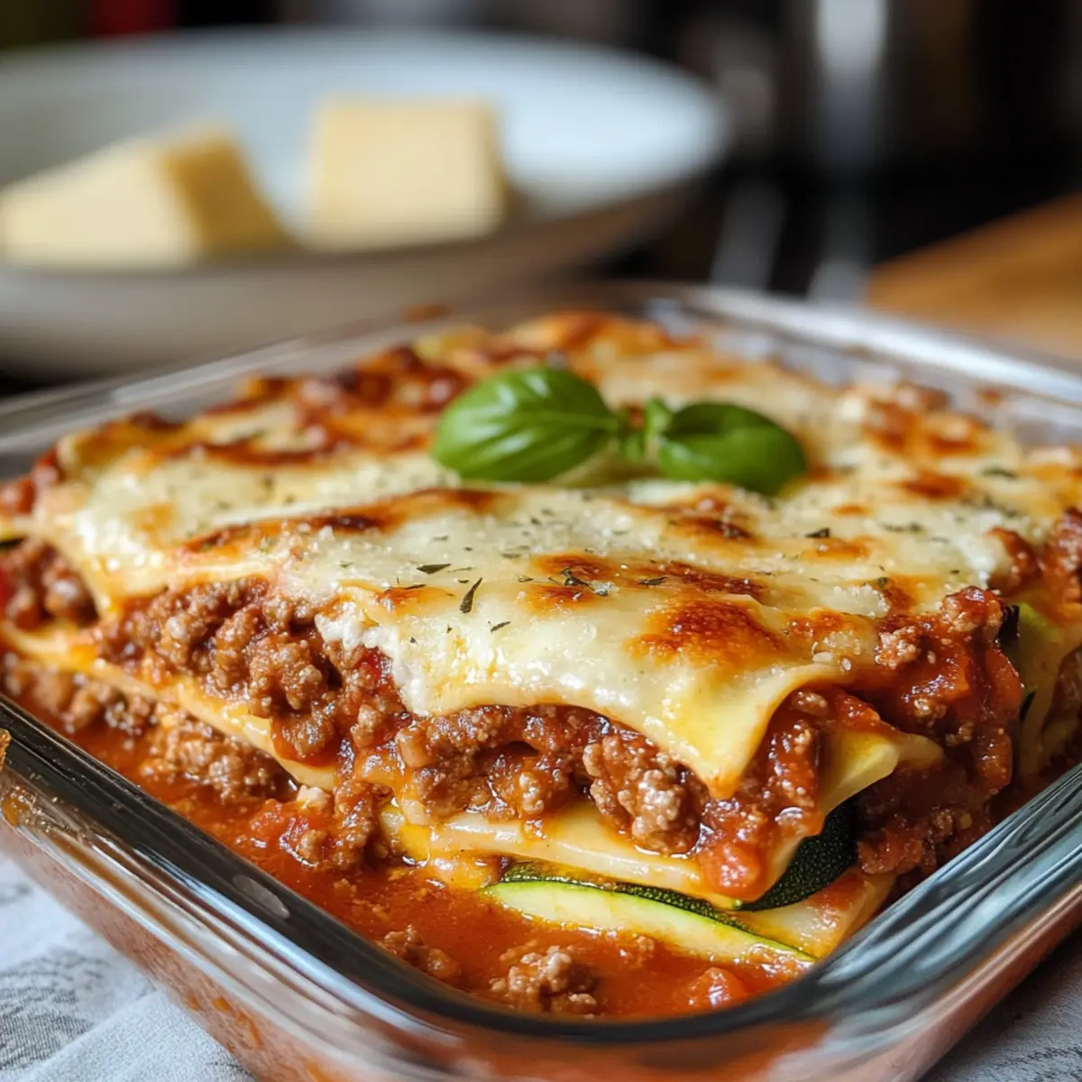 Low Carb Zucchini Lasagne rdud97
