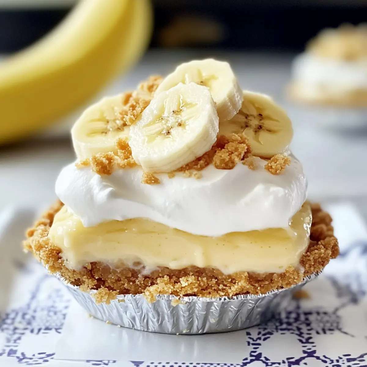 Mini Bananencreme-Pies Rezept