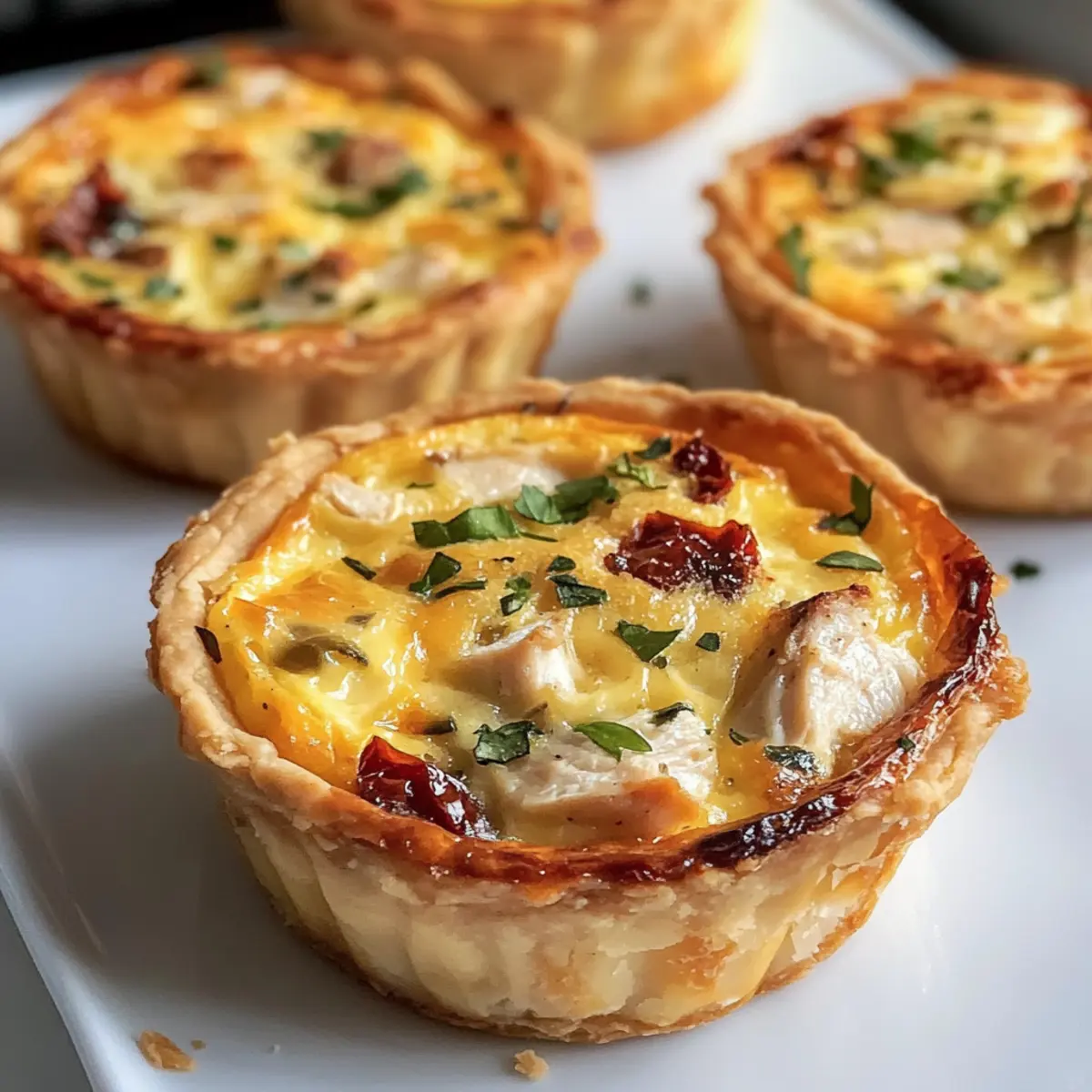 Mini Chicken Quiche Recipe pnhe2g