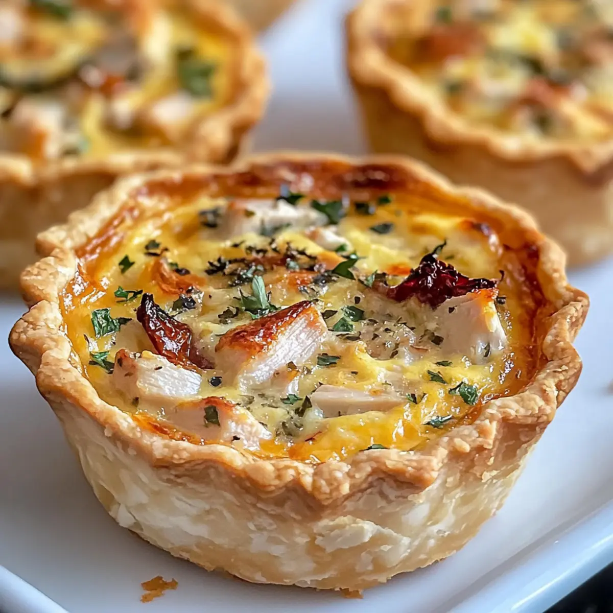 Mini Chicken Quiche Recipe yugehy