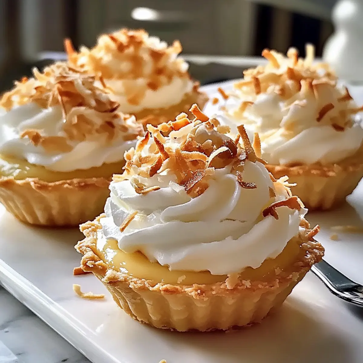 Mini Coconut Cream Pies Recipe wpjnsi