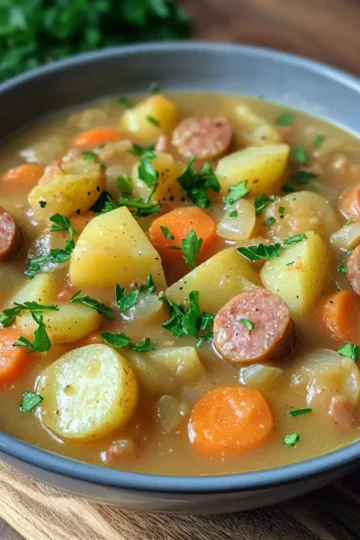 Omas wärmender Kartoffeleintopf