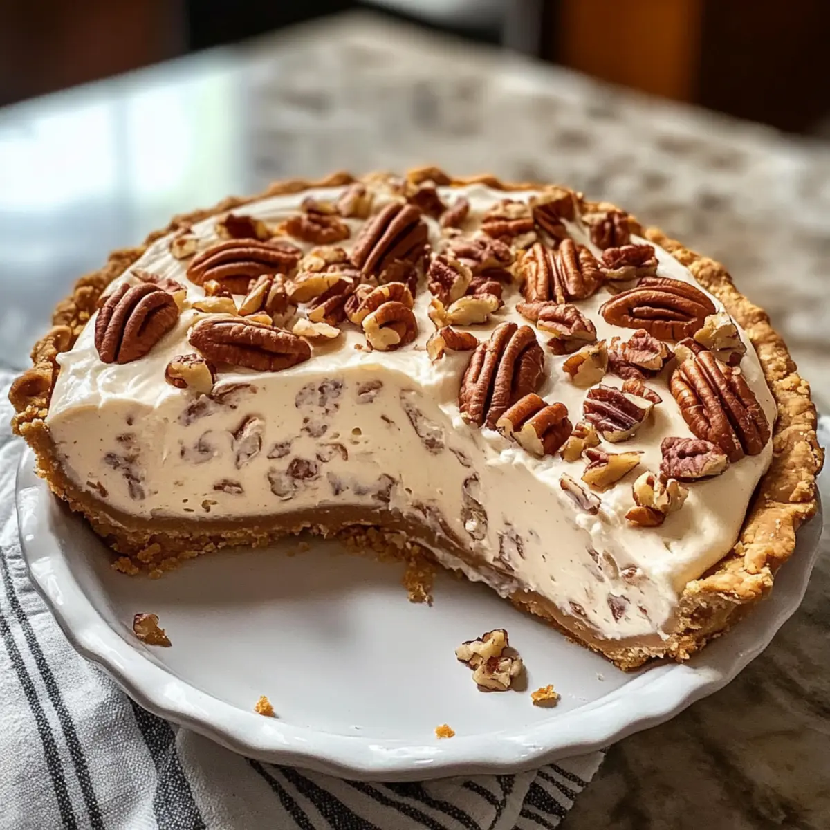 Pecan Cream Pie Recipe nkfhck
