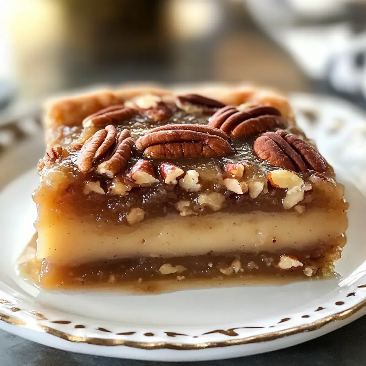 Pekannusskuchen Puddingkuchen Rezept Zutaten: - 1 Tasse Pekannüsse, gehackt - 1 Tasse Zucker - 1 Tasse brauner Zucker - 1/2 Tasse Butter, geschmolzen - 3 Eier - 1 Teelöffel Vanilleextrakt - 1 Tasse Milch - 1 Tasse Mehl - 1 Teelöffel Backpulver - 1/2 Teelöffel Salz Anleitung: 1. Ofen auf 180 Grad Celsius vorheizen. 2. Eine Auflaufform einfetten. 3. Pekannüsse, Zucker, braunen Zucker, geschmolzene Butter, Eier und Vanilleextrakt in einer großen Schüssel vermengen. 4. Milch hinzufügen und gut umrühren. 5. Mehl, Backpulver und Salz unterheben, bis alles gut vermischt ist. 6. In die vorbereitete Auflaufform gießen. 7. 40-45 Minuten backen, bis die Oberfläche goldbraun ist. 8. Abkühlen lassen und warm servieren.