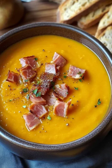 Pikante Kürbissuppe (mit Geheimzutat)