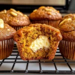 Leckere Doppelte Schokoladenmuffins mit Ganache