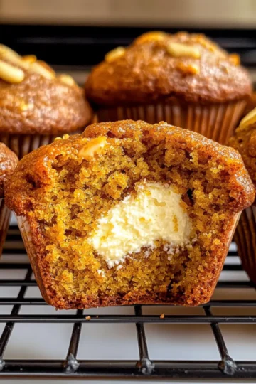 Kürbis-Frischkäse-Muffins