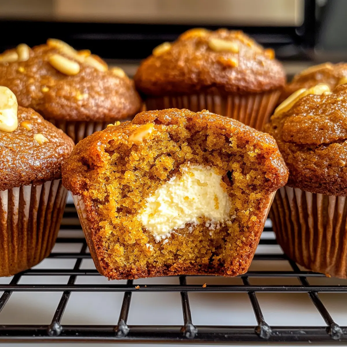 Kürbis-Frischkäse-Muffins