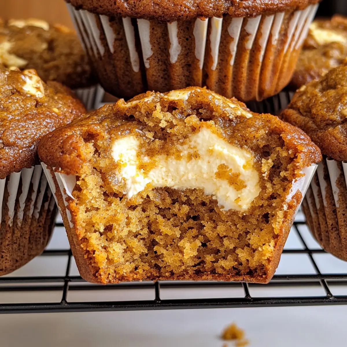 Pumpkin Cream Cheese Muffins sh86nu