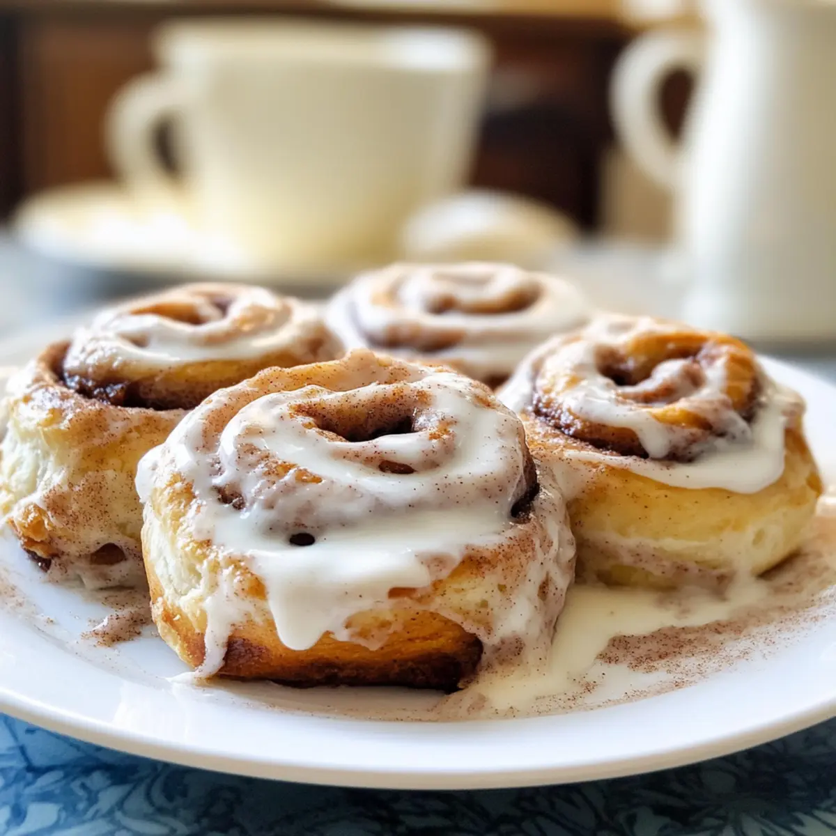 Rhodes Zimtschnecken mit Schlagsahne Rezept