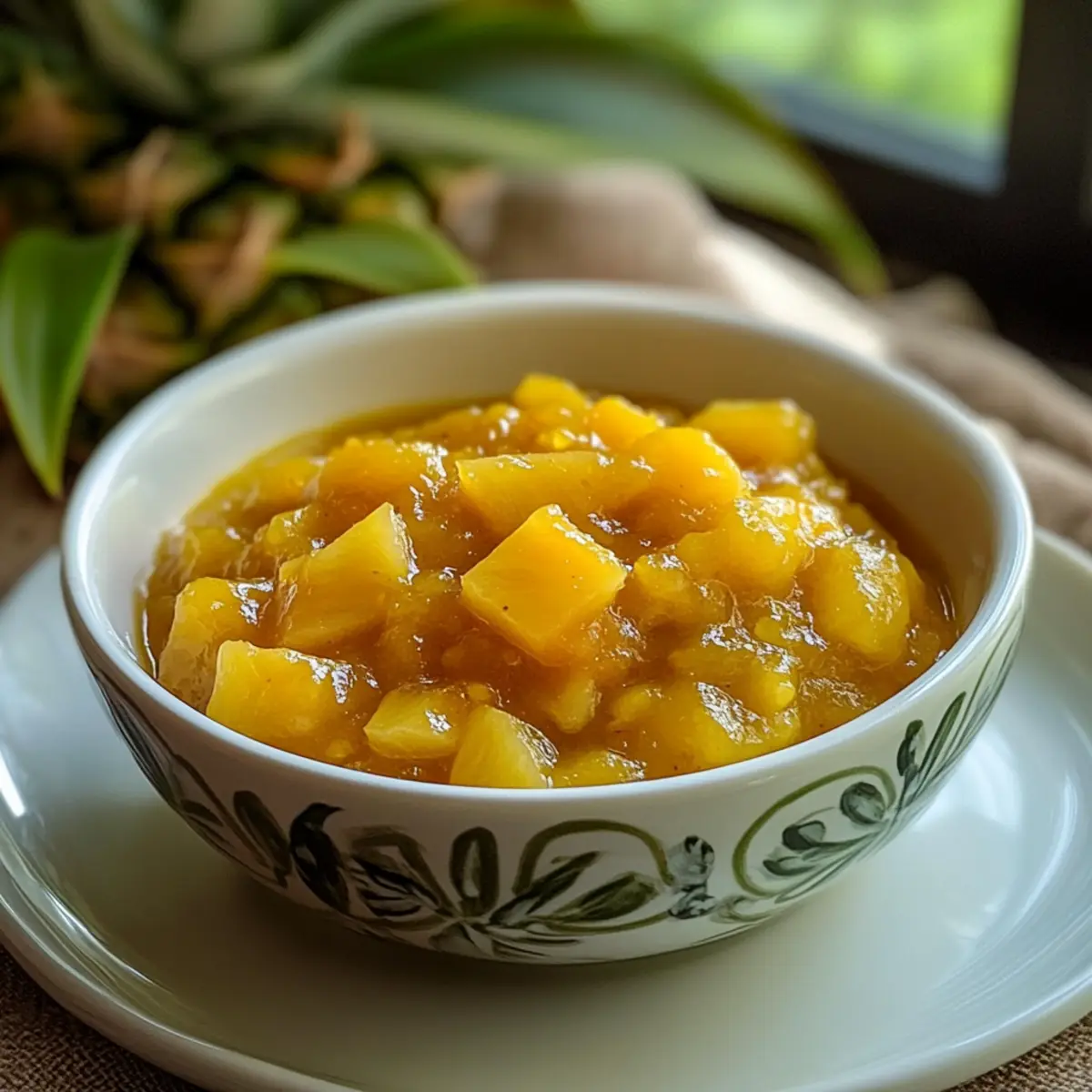 Würzige Ananas-Jalapeño-Chutney