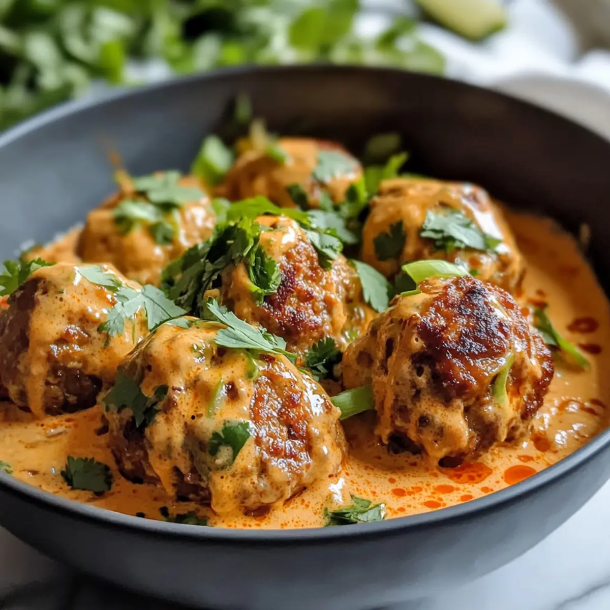 Thai Inspired Red Curry Turkey Meatballs Recipe pg6ej2