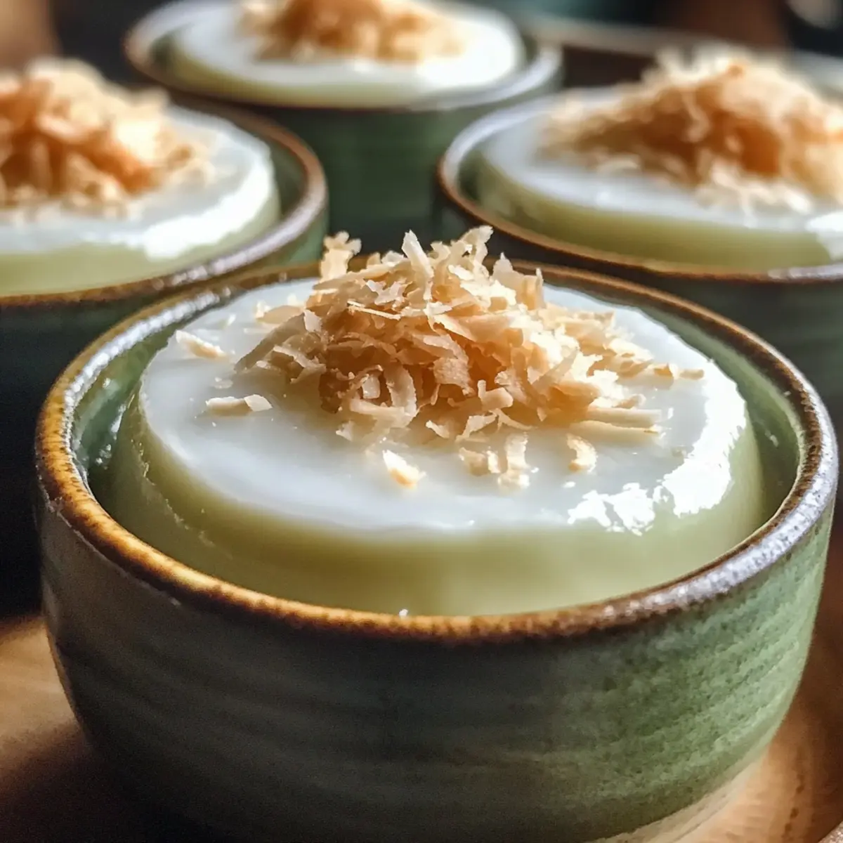 Thailändischer Kokospudding