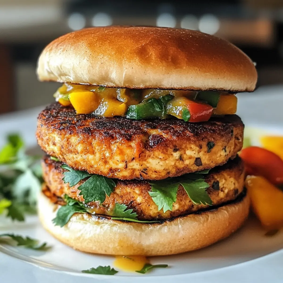 Tofu Burger mit CurrygewA¼rzen e5fdwj