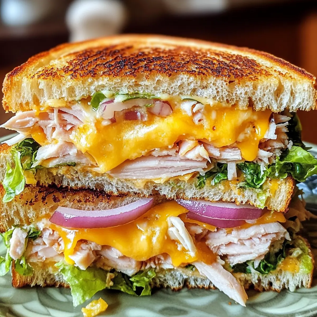 Viral Mühle Gegrillter Käse Sandwich