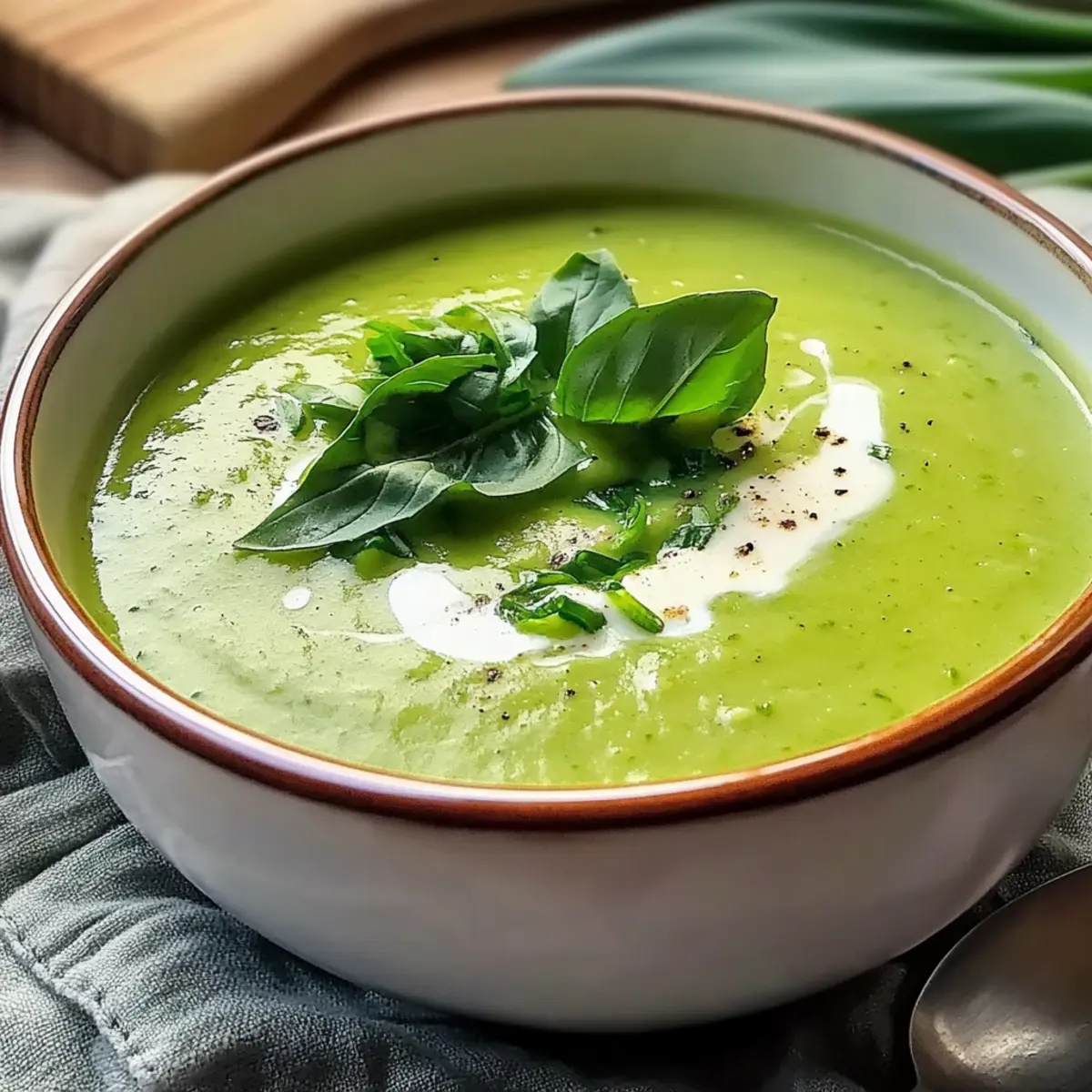 BA¤rlauchsuppe e wefvpu