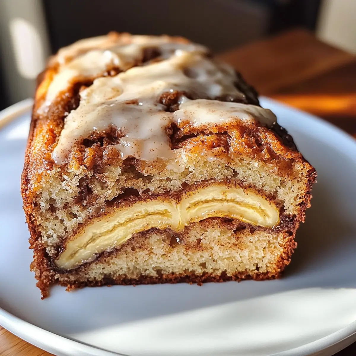 Cinnamon Roll Bananenbrot fhemtb