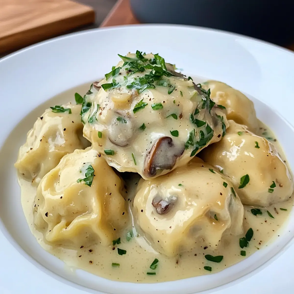 Einfache Bärlauchknödel