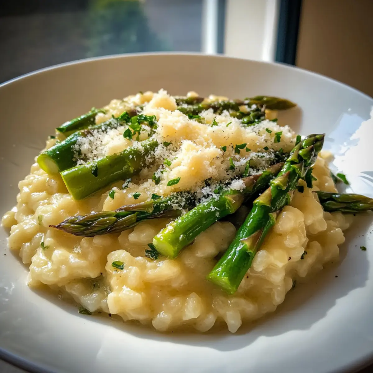 Risotto mit GrA¼nem Spargel Parmesan tic5f0