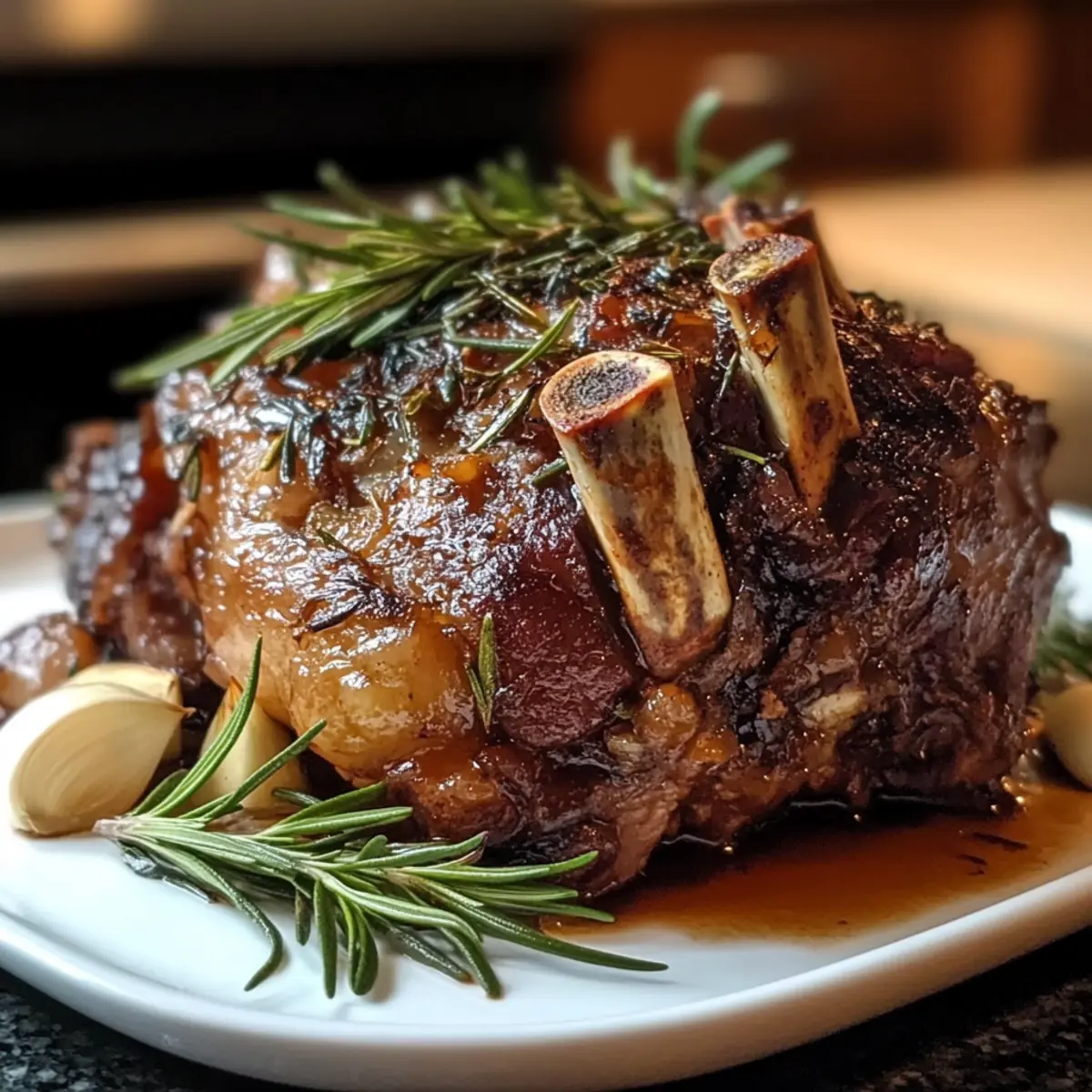 Rosmarin-Lamm Schulter