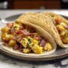 Gebackene Frühstückstacos