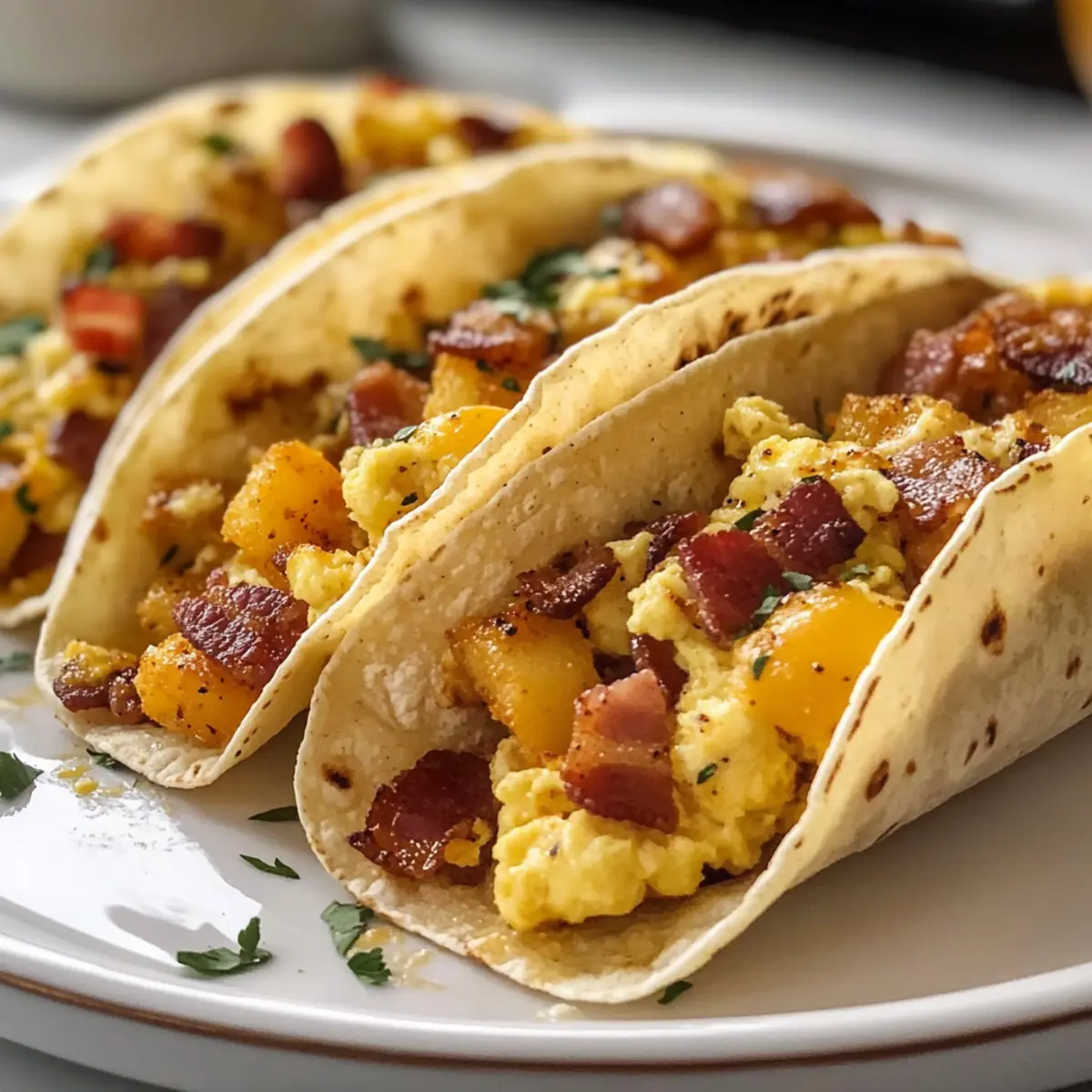 Gebackene Frühstückstacos für den perfekten Start 2 Baked Breakfast Tacos hjnjqd