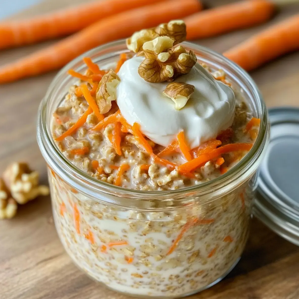 Carrot Cake Overnight Oats dqpow9