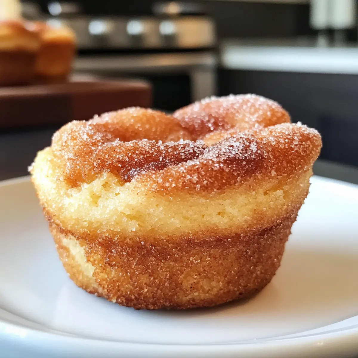 Zimt-Zucker Französische Toast Muffins für jeden Morgen 4 Cinnamon Sugar French Toast Muffins toiznm