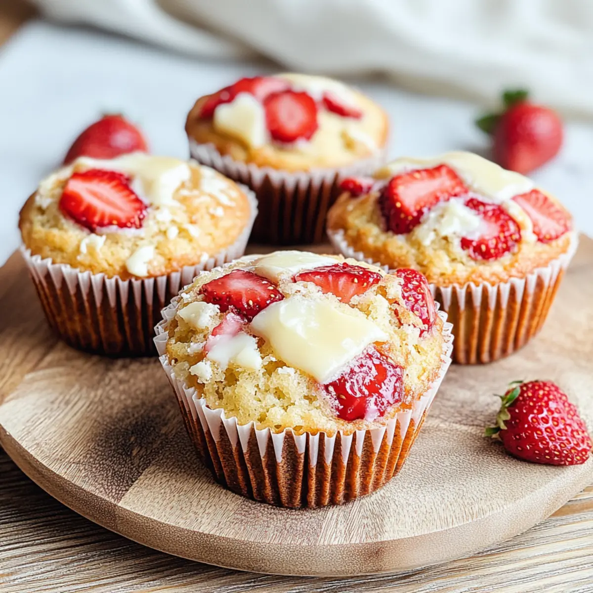 Erdbeer Muffins byutzf