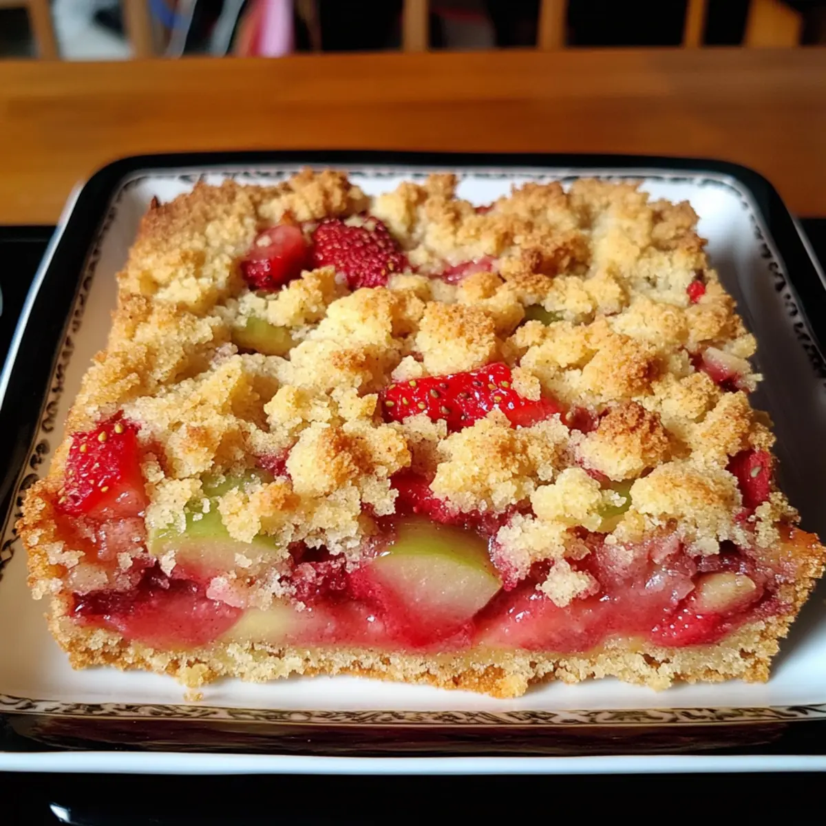 Erdbeer Rhabarber Kuchen qkzmta