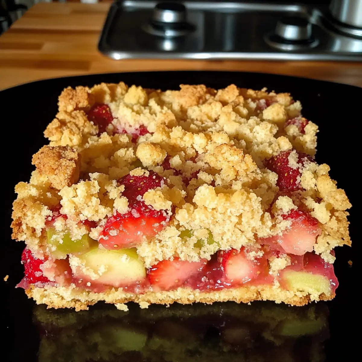 Erdbeer Rhabarber Kuchen