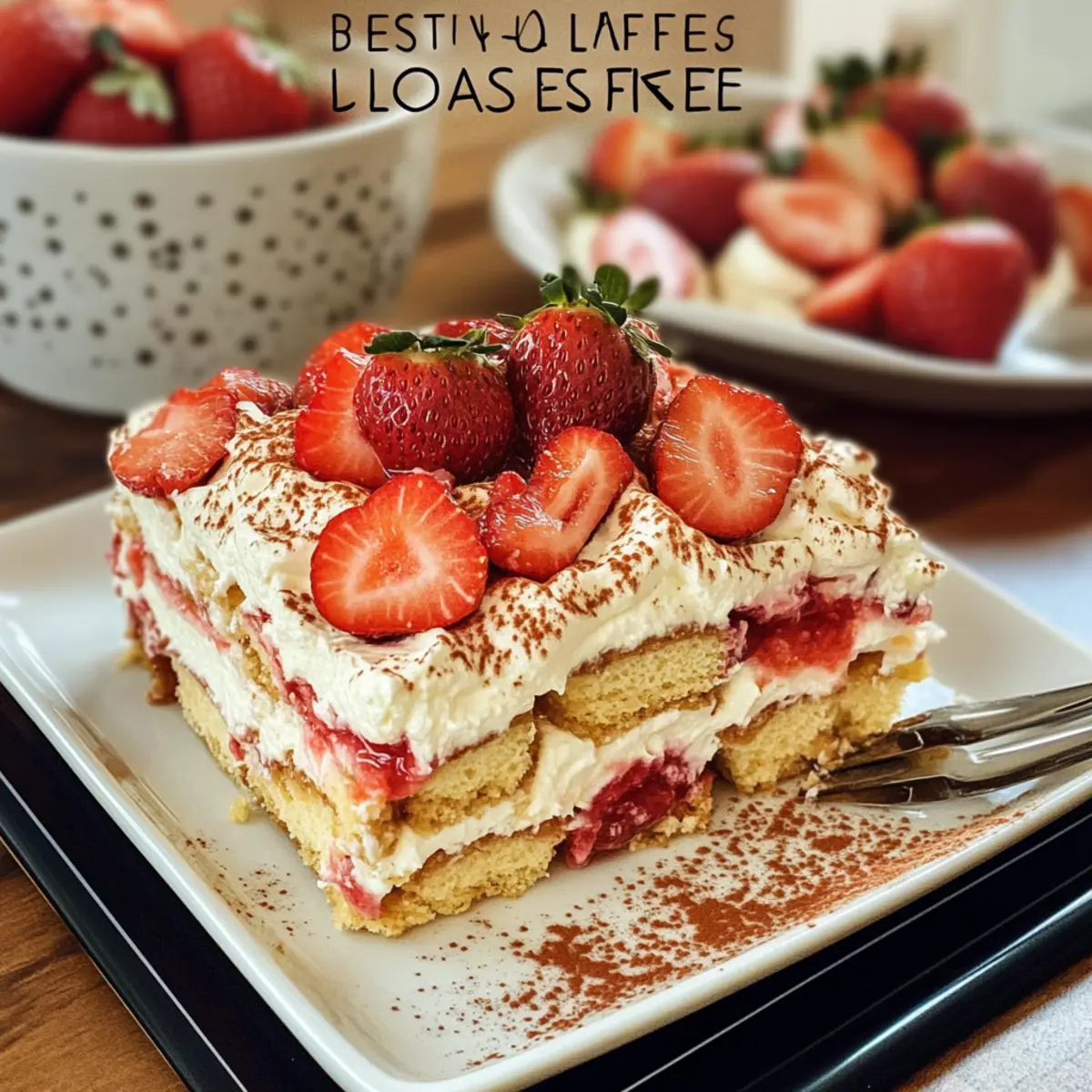 Erdbeer Tiramisu qitght