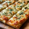 Knoblauch Fladenbrot Pizza