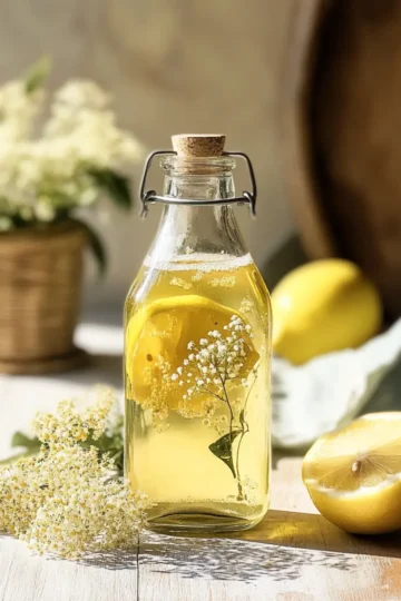 Holunderblütensirup