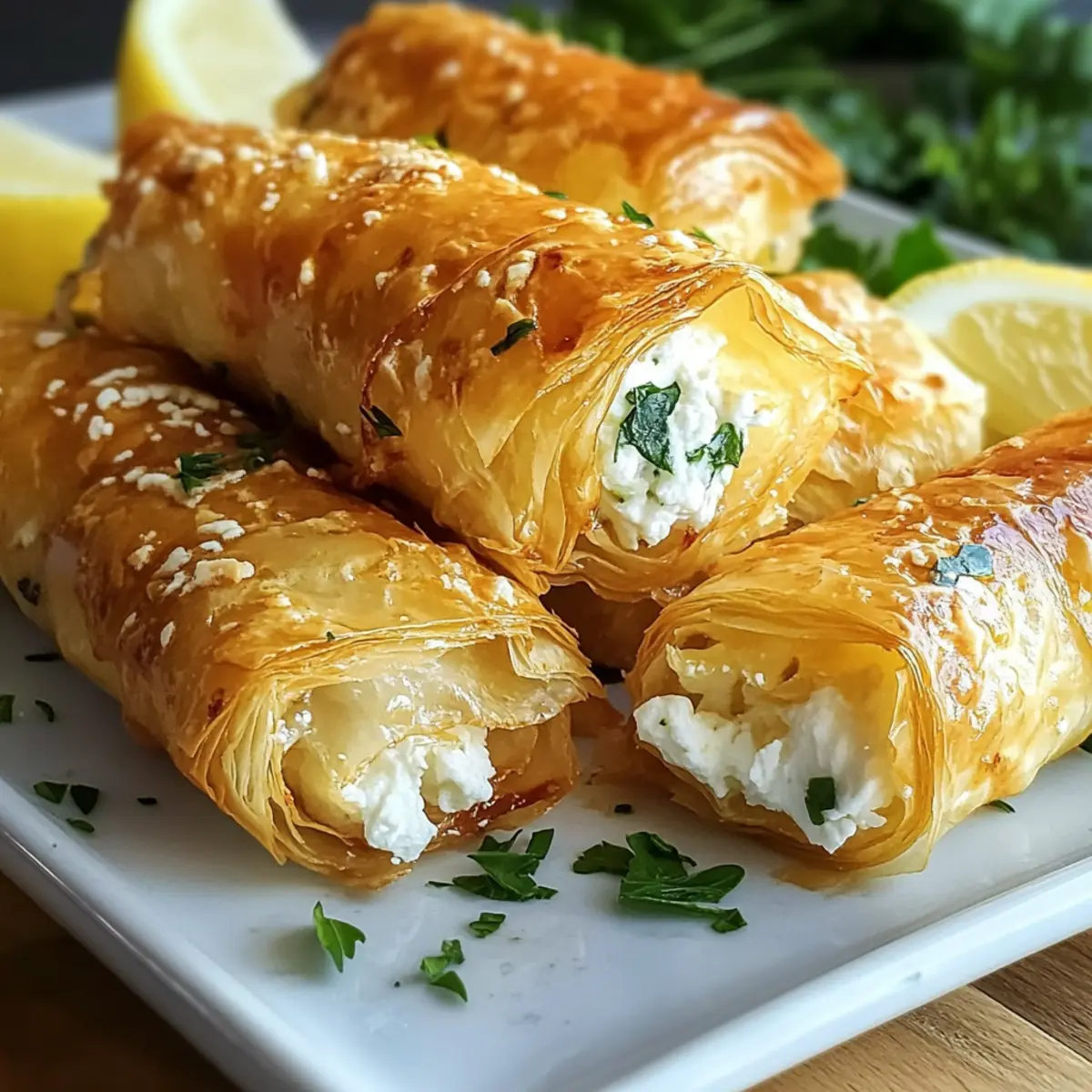 Knusprige Ofen-Feta-Röllchen für jeden Anlass 2 Knusprige Ofen Feta RA¶llchen z6ne1m