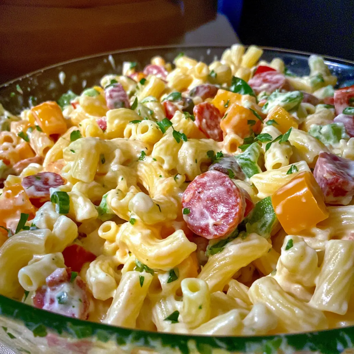 Frischer Nudelsalat für heiße Sommertage 2 Nudelsalat gizzsa