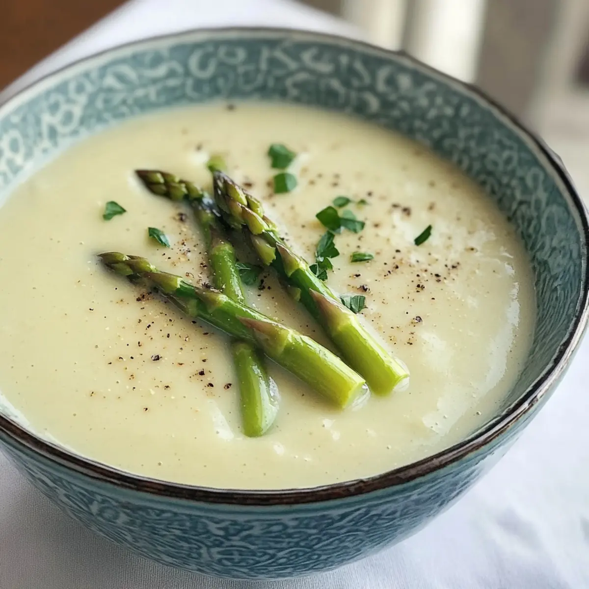 Spargelcremesuppe – Ein Muss im Frühling 5 Spargelcremesuppe