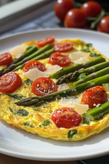 Spargelomelett