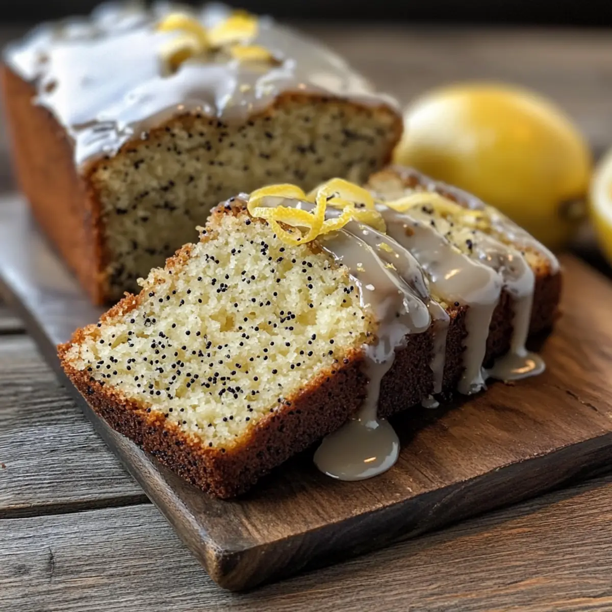 Zitronen Mohn Kuchen zlpbkk