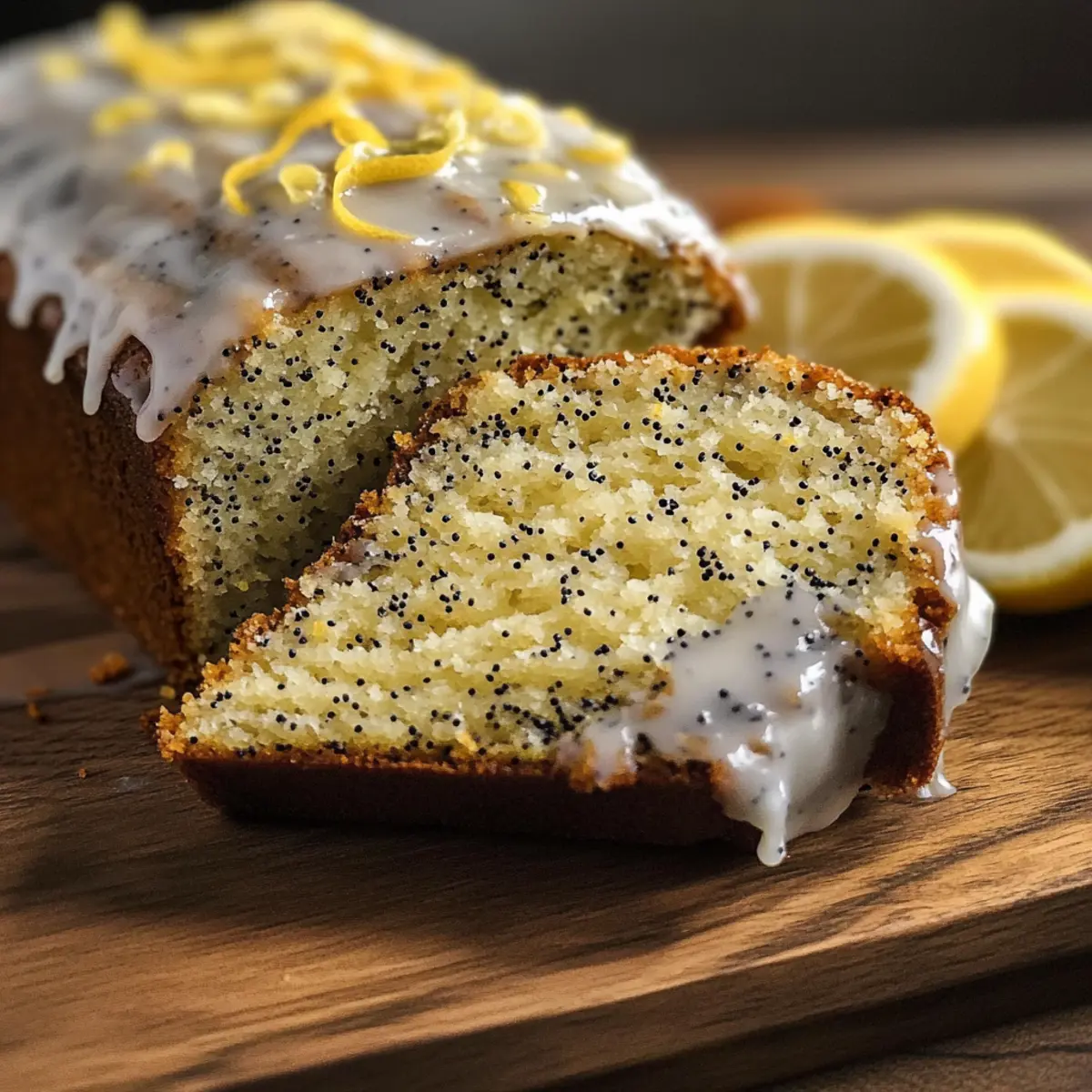 Zitronen-Mohn-Kuchen