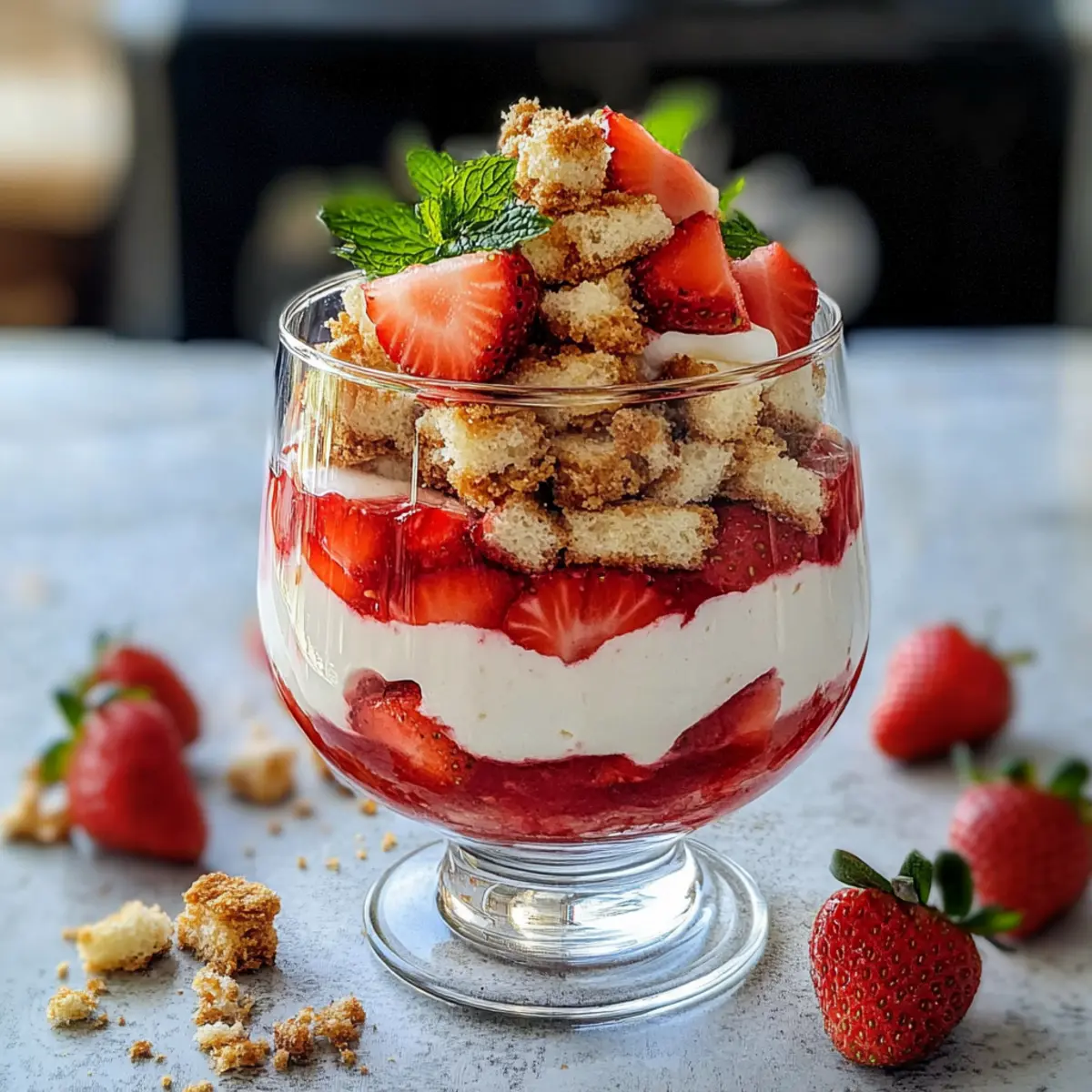 Erdbeer Mascarpone Creme