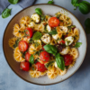 Italienischer Nudelsalat mit Pesto: Frisch und einfach