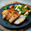 Ofenhähnchen mit Zwiebeln Einfache Gerichte mit Hühnchen