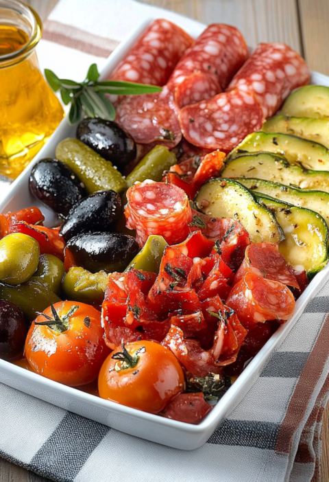 Antipasti Platte: Das ultimative Vorspeisen-Rezept italienischer Art
