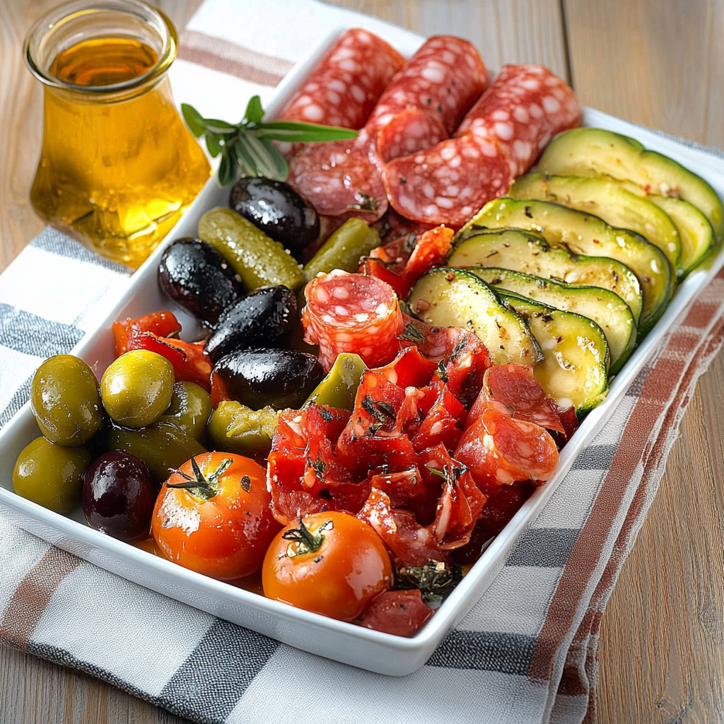 Antipasti Platte: Das ultimative Vorspeisen-Rezept italienischer Art